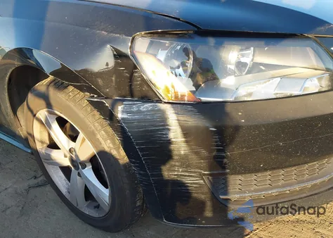 2012 Volkswagen Passat 2.5L Se из США, поврежденный, VIN 1VWBP7A33CC044208